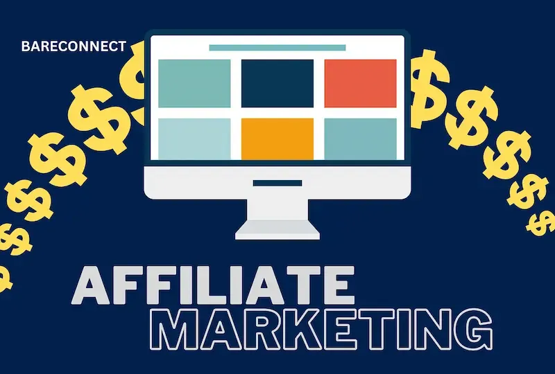 Affiliate Marketing Nigeria Text image showing Affiliate Marketing in bold letters.